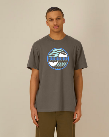 T-shirt Mer & Montagne Mocha