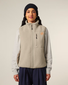 Veste zipée en polaire Sherpa
