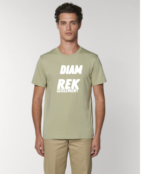 Tee shirt Diam Rek Mixte Vert