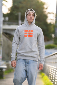 Sweat capuche Zoom Gris Unisexe