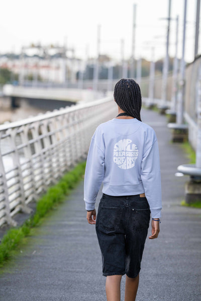 Sweat Simepeule Ciel Femme