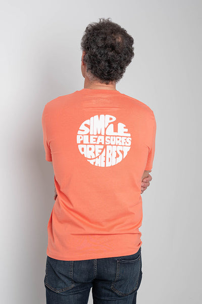 Tee shirt Simple Salmon