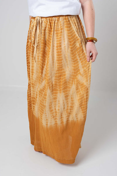 Jupe voile Tye and die Safran
