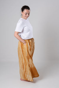 Jupe voile Tye and die Safran
